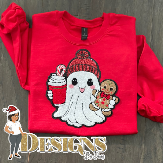 Christmas Ghost Sweatshirt
