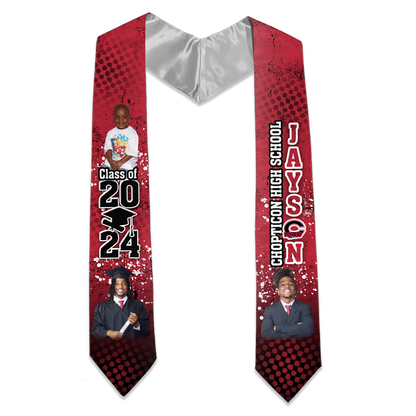 Custom Graduation Stole; Graduation Sash