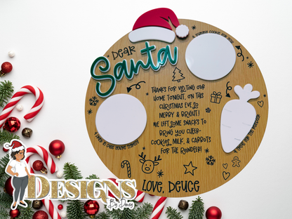 Dear Santa Cookie Tray