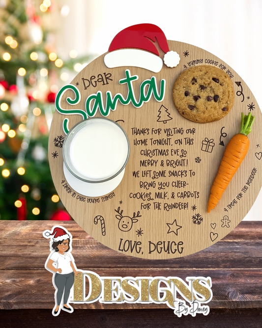 Dear Santa Cookie Tray