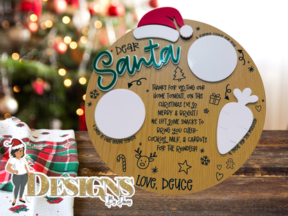 Dear Santa Cookie Tray