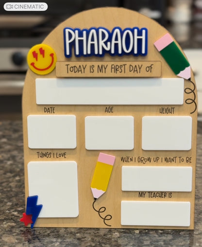 Back to School Boards
