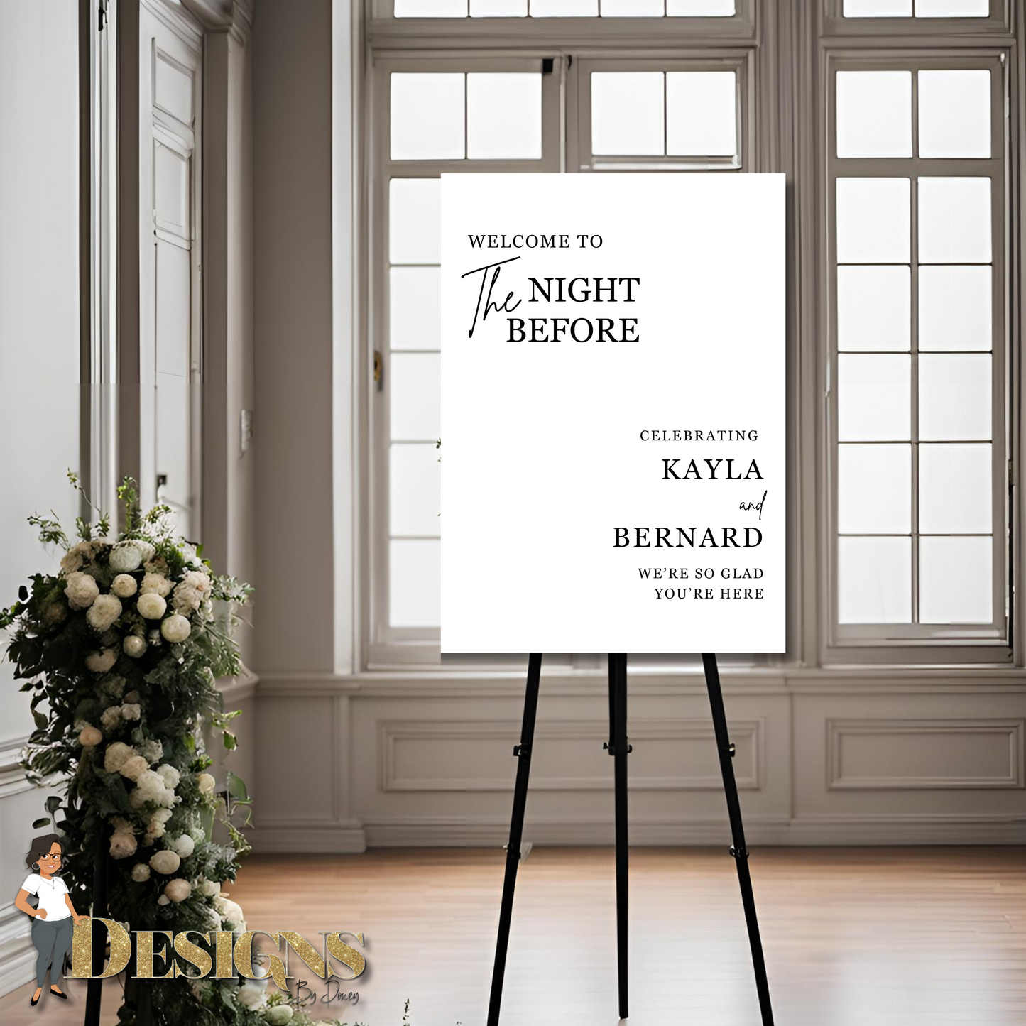 Acrylic Wedding Signs