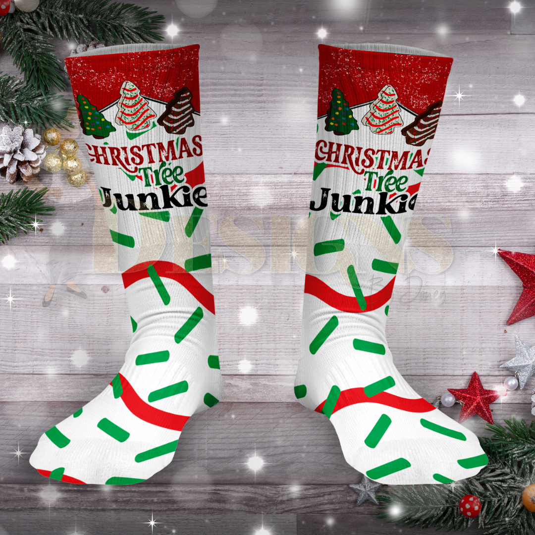 Christmas Tree Snack Socks