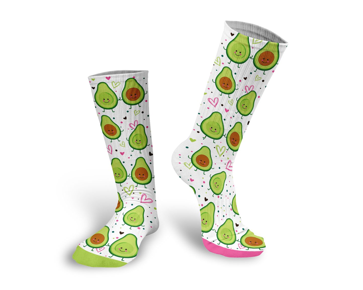 Avocado Valentine Socks