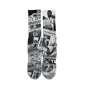 Muhammad Ali Tribute Socks