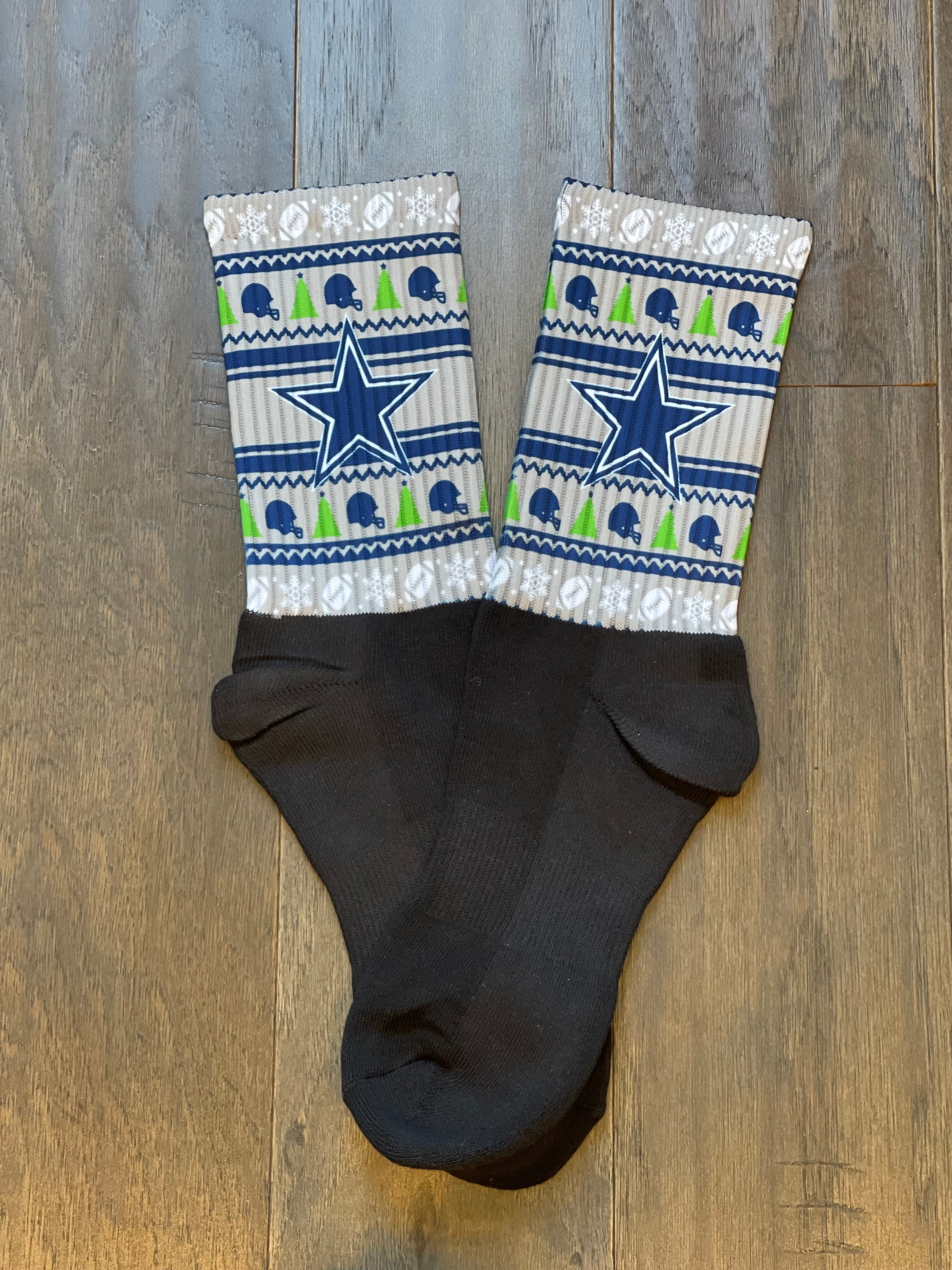 Football Ugly Sweater Socks